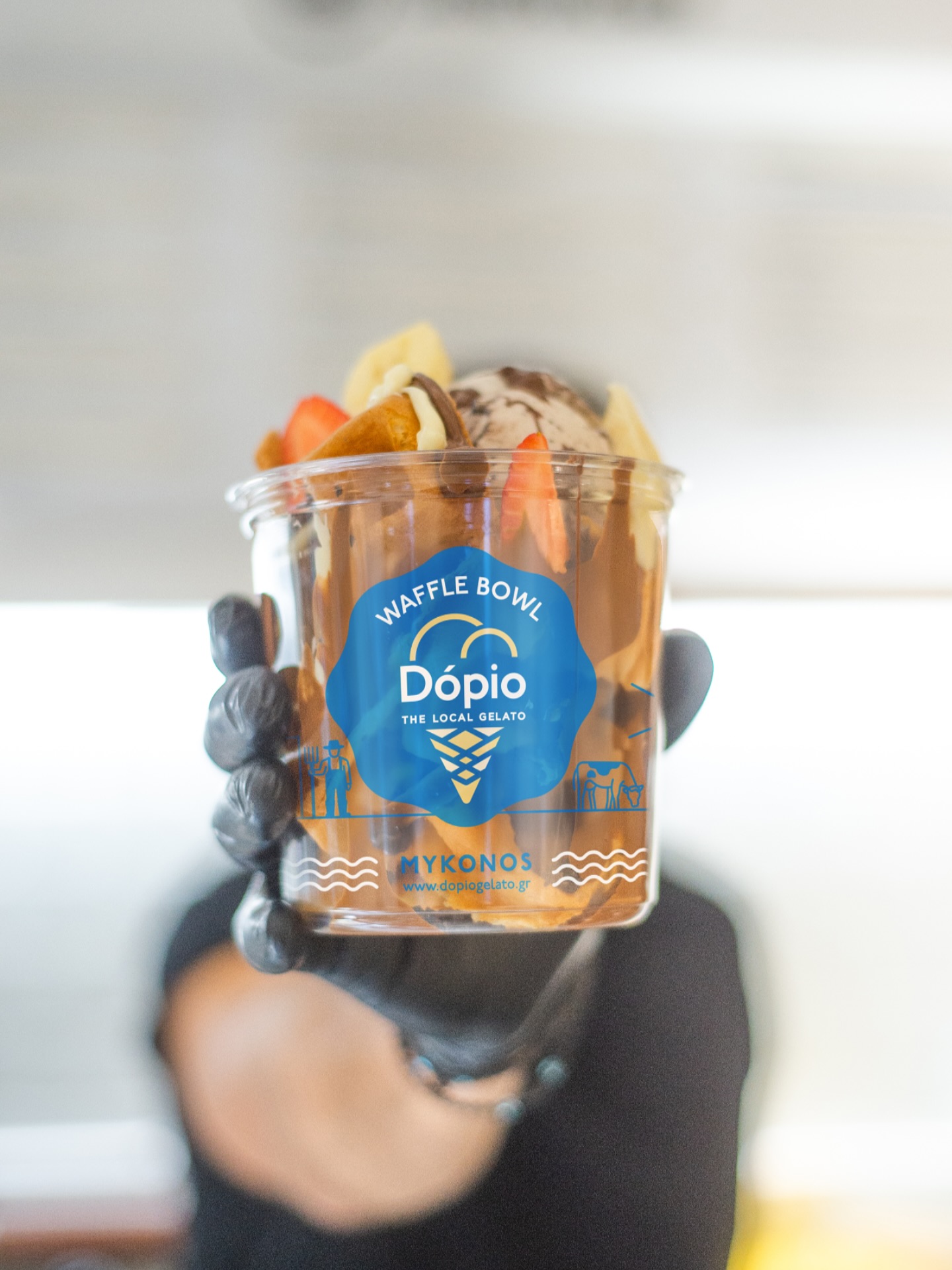 Brunch - Gelato - Mykonos - Dopio Gelato